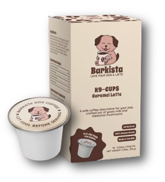 1ea 10pk Barkista K9 Cups Caramel Latte K-Cup Pods for Keurig - Health/First Aid
